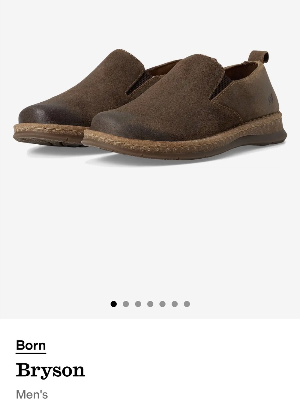 Born Bryson Slip-On Loafer — Brown